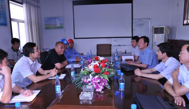 東營市委常委、秘書長李金昆率隊(duì)到集團(tuán)公司視察